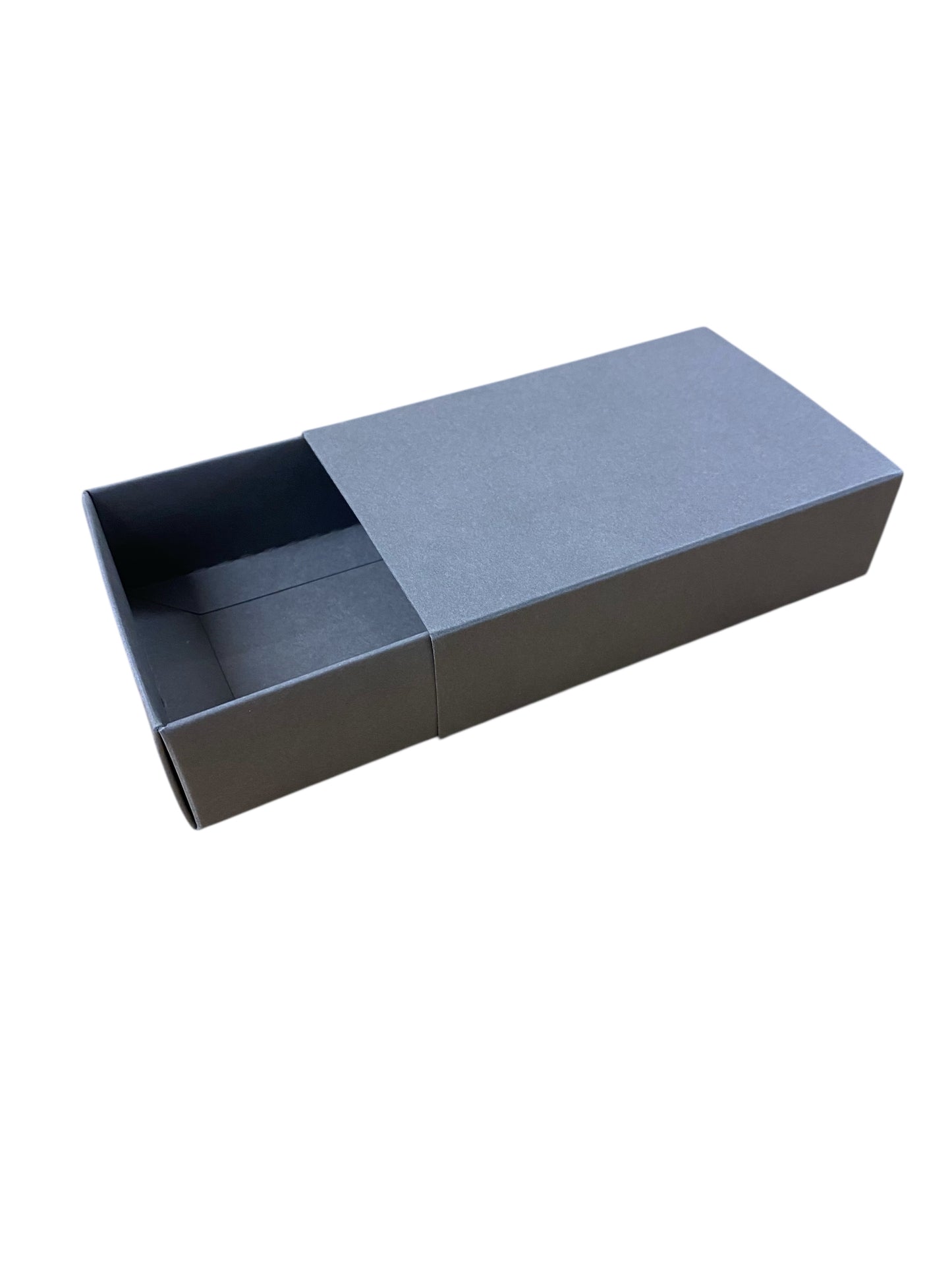 TEALIGHT CANDLE BOX WITH SLEEVE for 4 Tealights - GREY (Pack of 10)