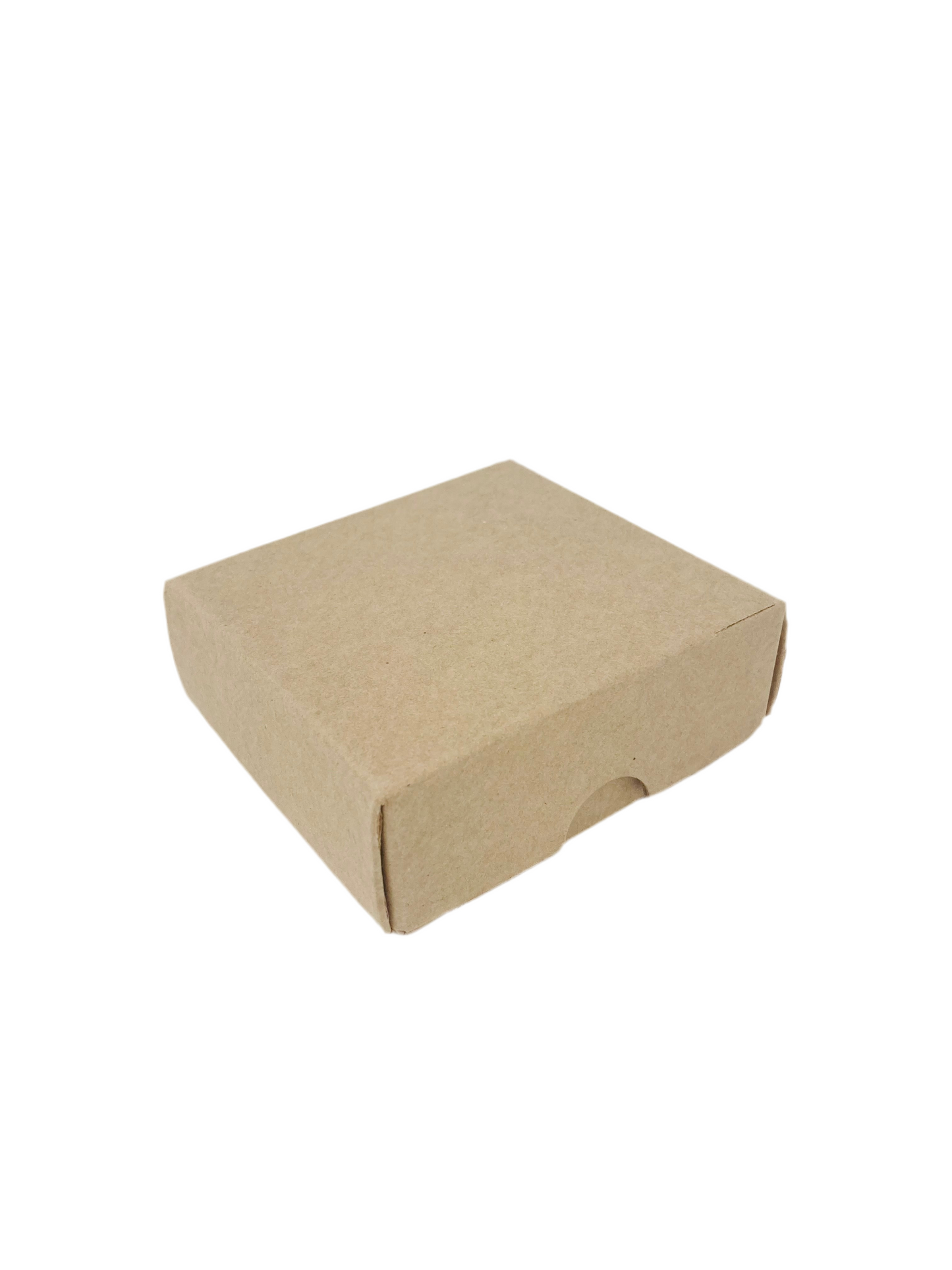 FOLD UP BASE and LID TEALIGHT CANDLE BOX for 4 Tealights - KRAFT (Pack of 100)