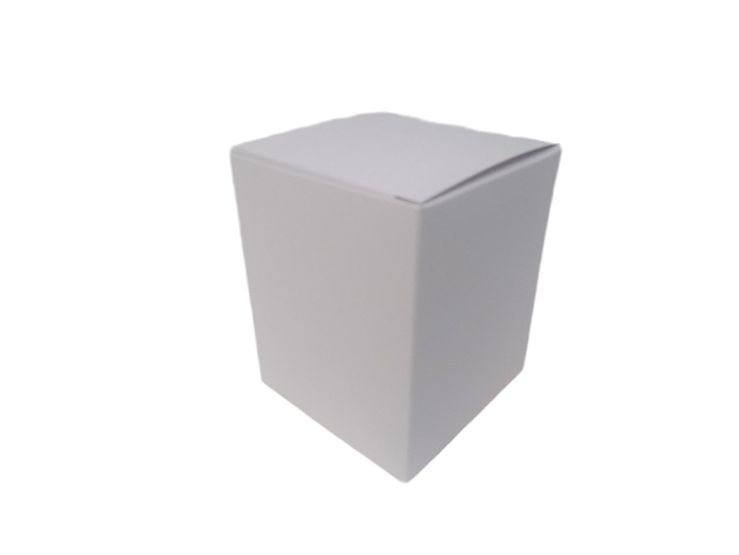 30CL CANDLE BOX - WHITE with e flute insert.