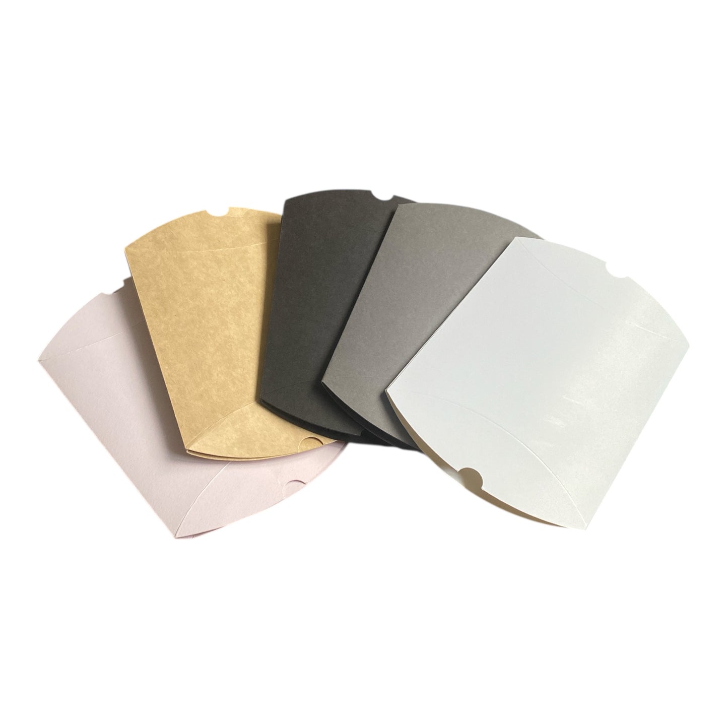 SMALL PILLOW BOX 105mm x 83mm x 20mm - GREY (Pack of 10)