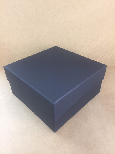 50cl Candle Rigid Gift Box - BLACK (Pack of 10)