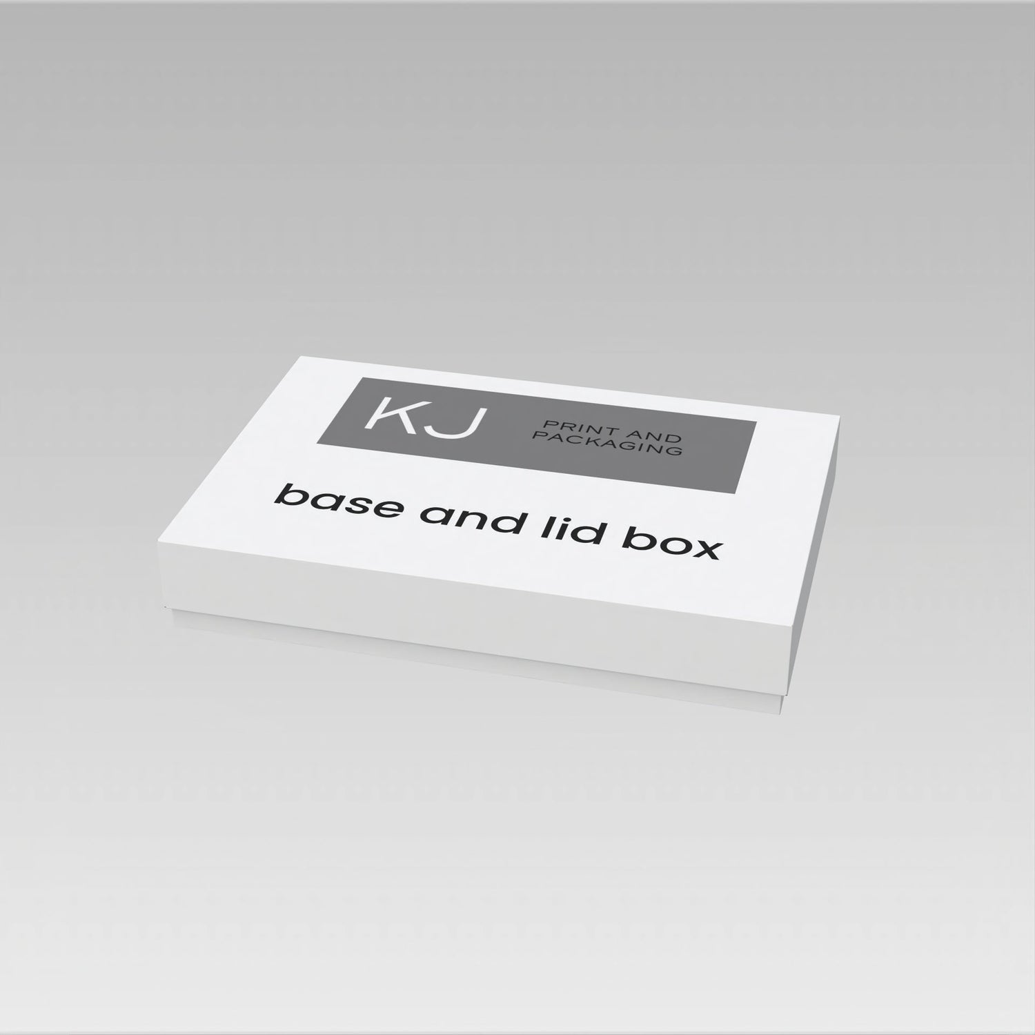 BASE & LID BOXES - DIGITALLY PRINTED