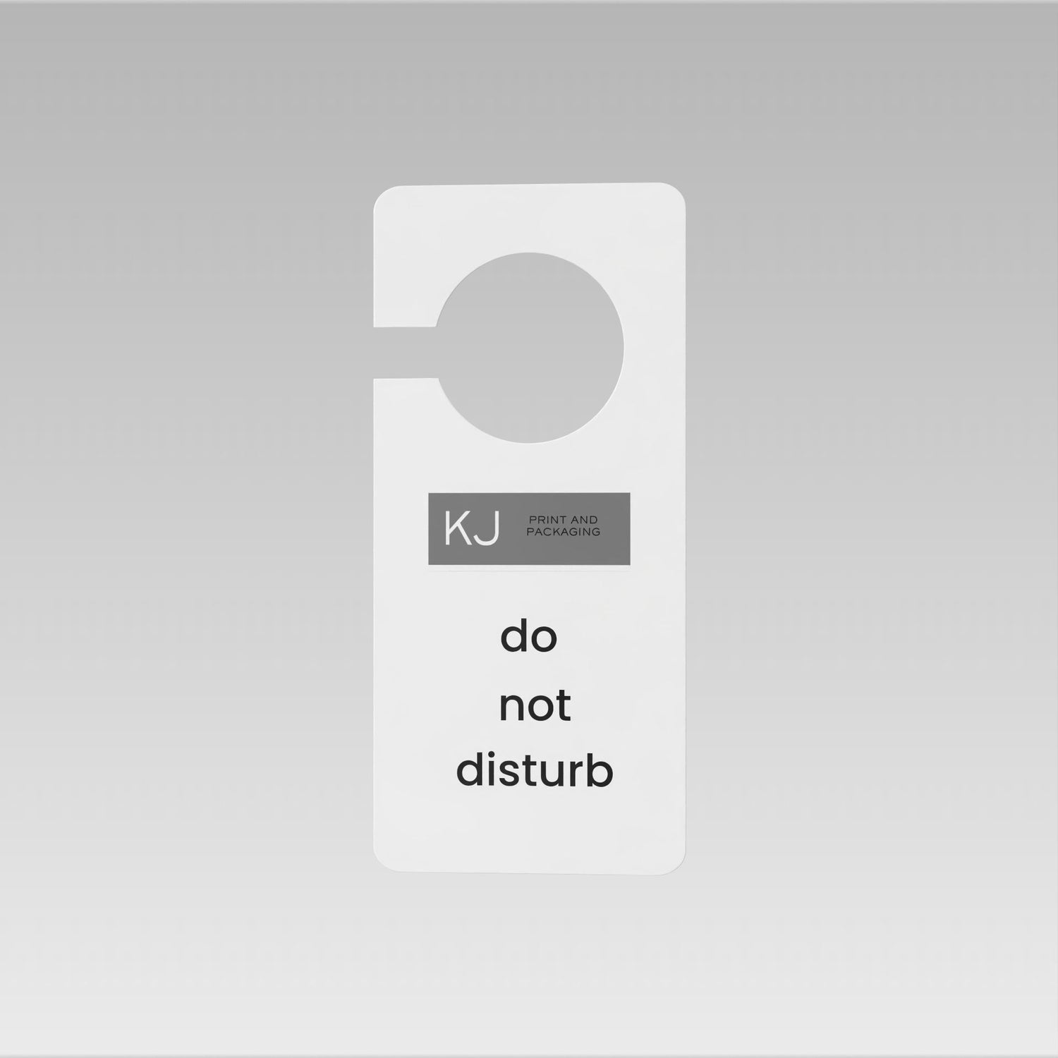 Door Handle Hangers - Digitally Printed