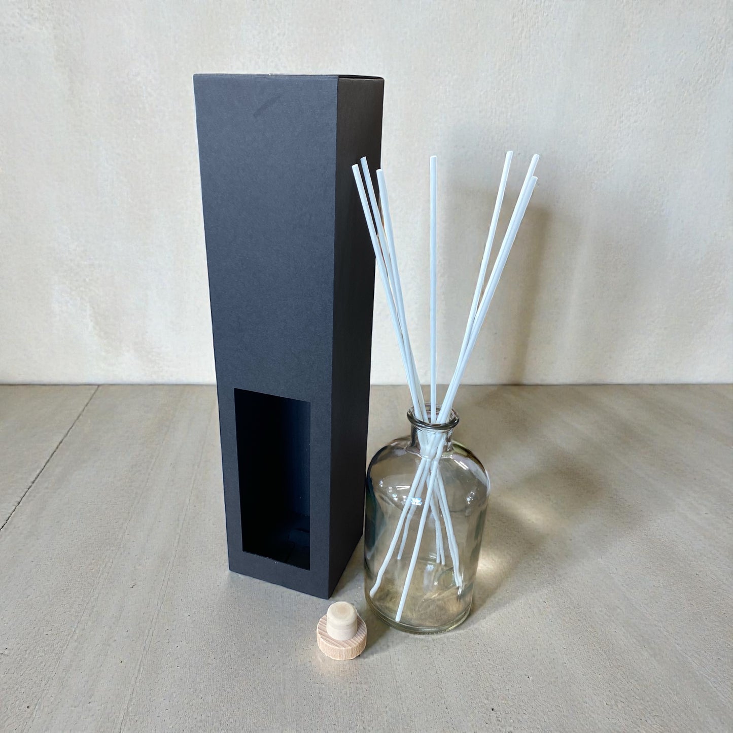 1000ml DIFFUSER BOX tall  - BLACK with insert (Pack of 5)