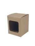 9CL CANDLE BOX with window - KRAFT (Pack of 10)