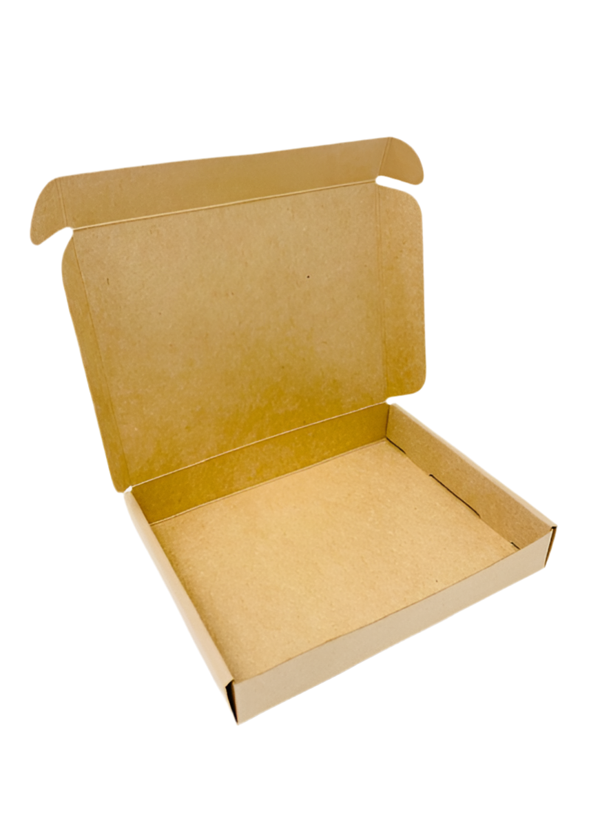 PIP Box 173mm x 130mm x 25mm - KRAFT (pack of 10)