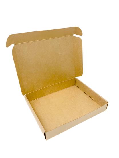 PIP Box 173mm x 130mm x 25mm - KRAFT (pack of 10)