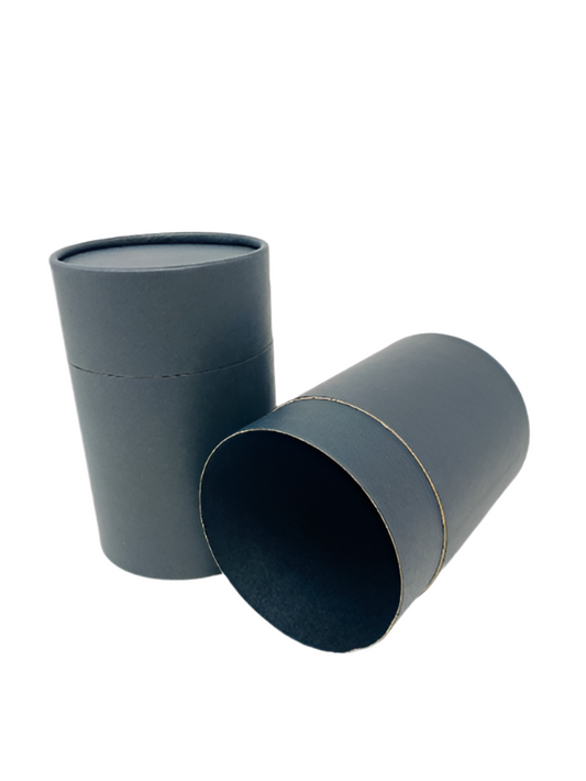 TUBE 83mm x 83mm x 112mm internal - BLACK (Box of 50) 30cl Candle