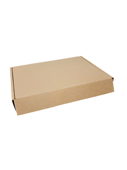 PIP Box 173mm x 130mm x 25mm - KRAFT (pack of 10)
