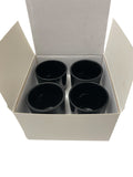 4 x 9cl CANDLE GIFT BOX INSERT- WHITE (Pack of 10)