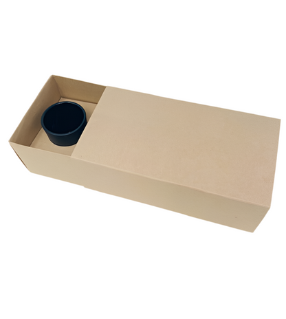 3 x 9cl Votive Candle Gift Box -Eco Natural KRAFT(Pack of 10)
