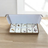 WAX MELT PIP BOX WITH INSERT for 10 Melts - eco kraft (Pack of 10)