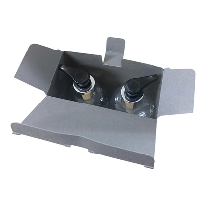 HAND WASH/HAND LOTION BOX - GREY FOR 300ml BOSTON BOTTLES (Pack of 10)