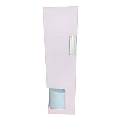 100ml DIFFUSER BOX tall  - PINK with corner window (Pack of 10)