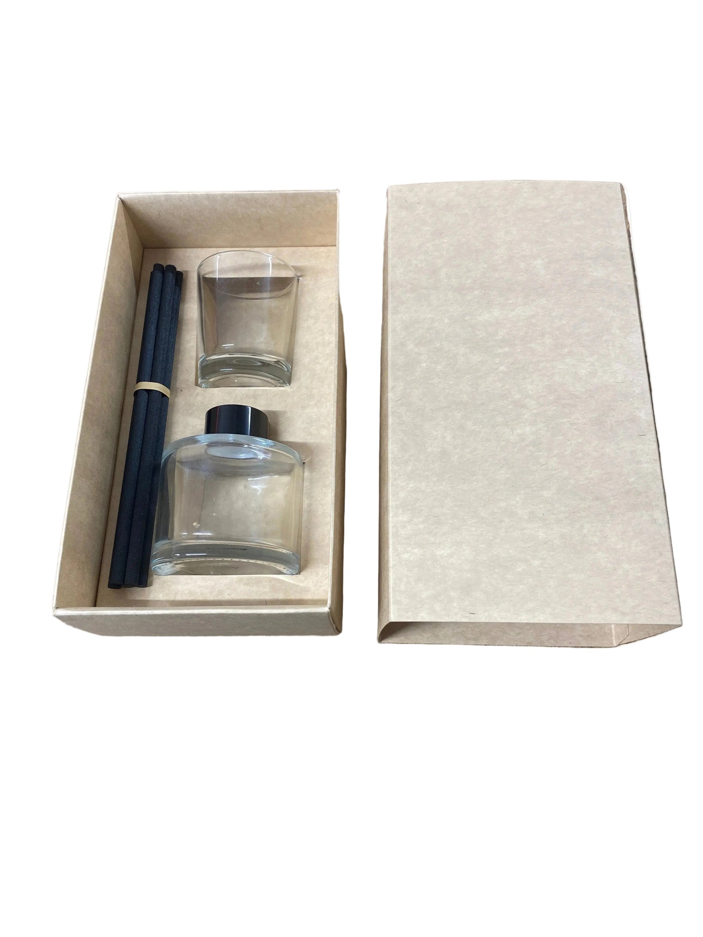 100ml DIFFUSER/9cl VOTIVE CANDLE GIFT BOX - Eco Natural KRAFT (Pack of 10)