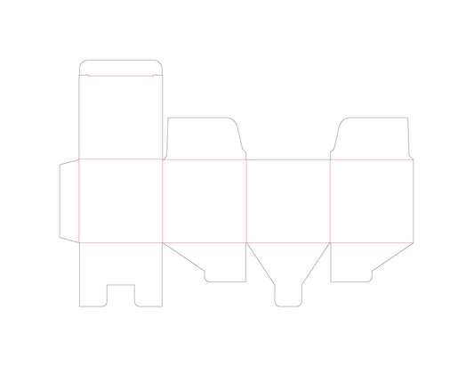 CANDLE BOX WITH ENVELOPE BASE - 70mm by 70mm by 70mm (DOWNLOAD)