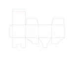 CANDLE BOX WITH ENVELOPE BASE - 70mm by 70mm by 70mm (DOWNLOAD)