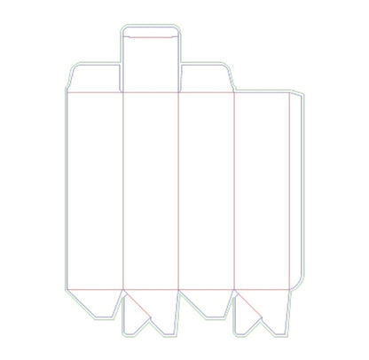 Digitally Printed 100ml DIFFUSER BOX tall  - WHITE (Pack of 20)