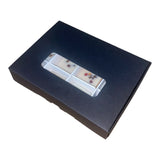 PIP BOX with window for 12 WAX MELTS - BLACK (Pack of 10)