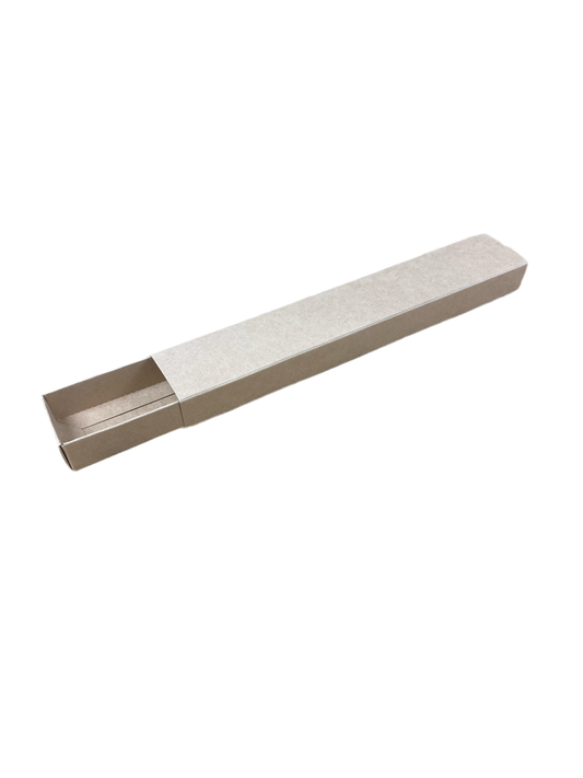 WAX MELT BOX with  SLEEVE-LONG for 7 MELTS- Eco- Natural Kraft (Pack of 10)