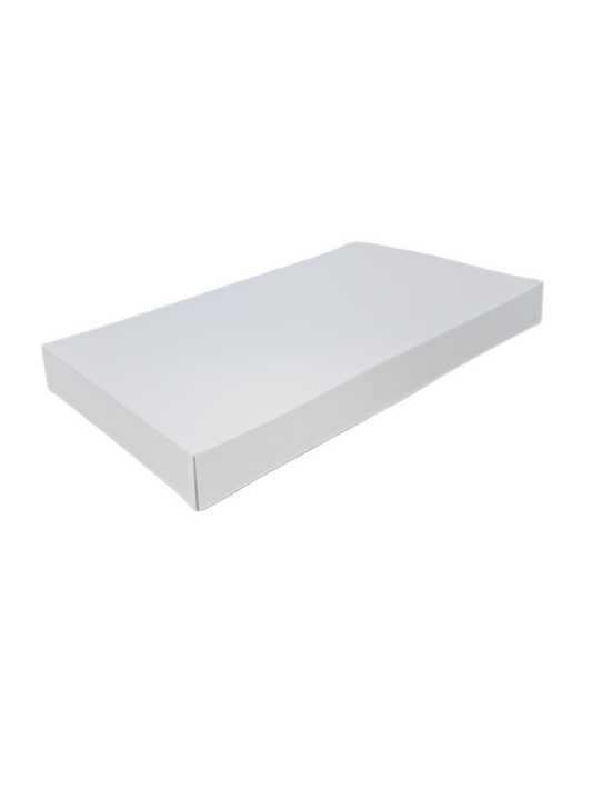 FUDGE/SWEET BOX  - WHITE (Pack of 10)