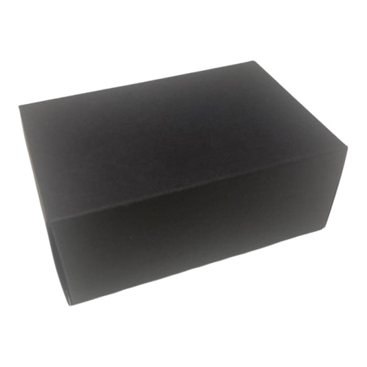 SOAP BOX WITH TUCK ENDS - BLACK  (Pack of 10)