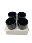 4 x 9cl CANDLE GIFT BOX INSERT- WHITE (Pack of 10)