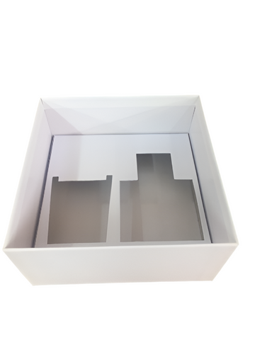 100ml DIFFUSER/9cl VOTIVE RIGID CANDLE GIFT BOX - WHITE (Pack of 10)