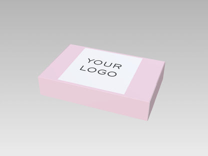 Digitally Printed WAX MELT PIP BOX WITH INSERT for 10 Melts - WHITE (Pack of 20)