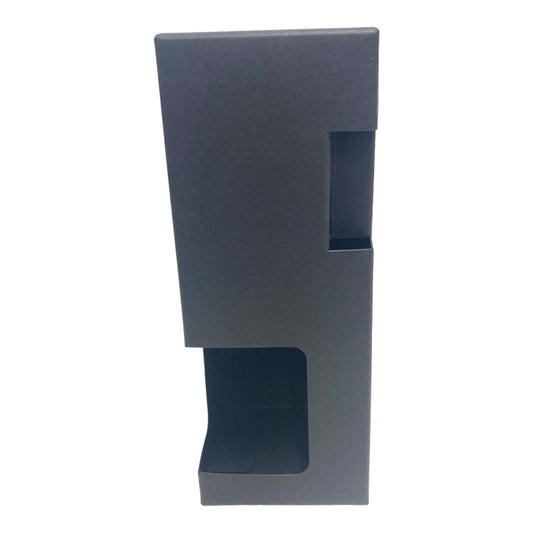 100ml DIFFUSER BOX short  - BLACK with corner window (Pack of 10)
