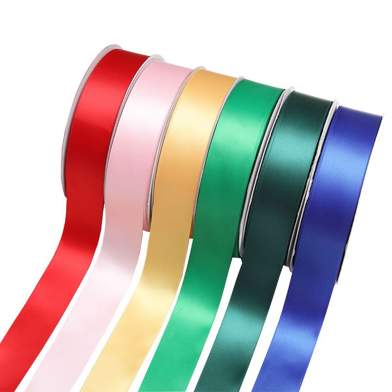 1 Colour Printed Branded Ribbon - 15mm Satin Ribbon @ 20 Mtrs