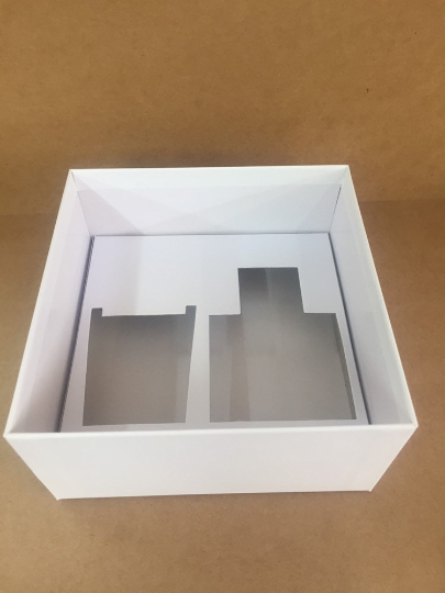 100ml DIFFUSER/9cl VOTIVE RIGID CANDLE GIFT BOX - WHITE (Pack of 10)