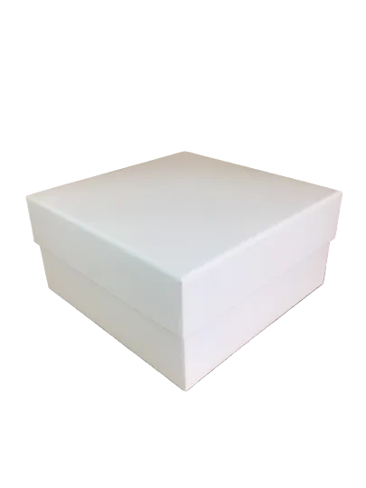 50cl Candle Rigid Candle Gift Box - WHITE (Pack of 10)
