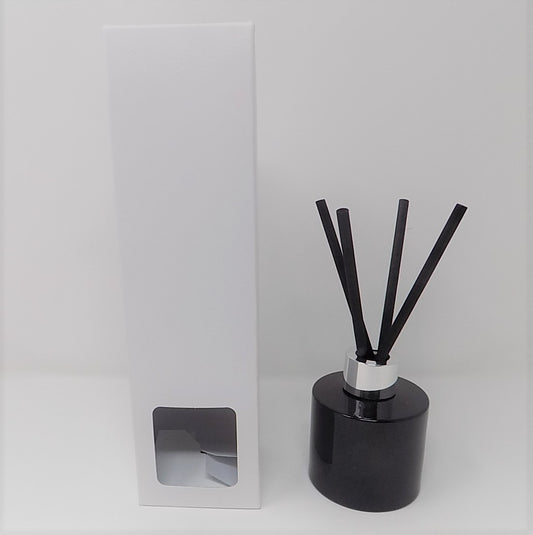 100ml DIFFUSER BOX tall  - WHITE with window (Pack of 10)