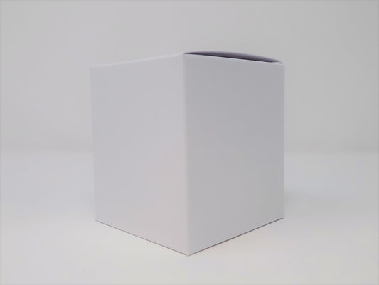 27CL CANDLE BOX - WHITE WITH REAR TUCK LID (Pack of 10)