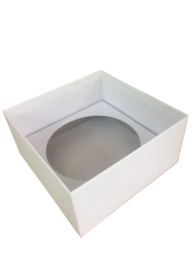 50cl Candle Rigid Candle Gift Box - WHITE (Pack of 10)