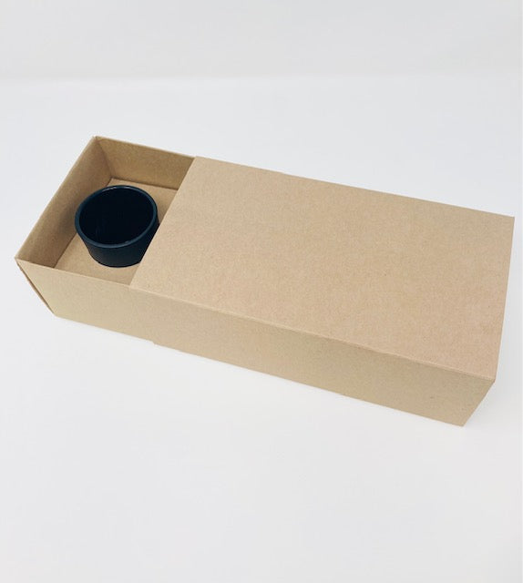 3 x 9cl Votive Candle Gift Box -Eco Natural KRAFT(Pack of 10)