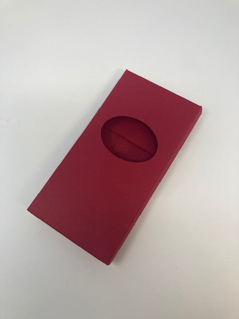 CHOCOLATE BAR WRAPPER - CHERRY RED