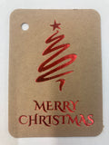 MERRY CHRISTMAS TAGS - KRAFT (Pack of 20) - MERRY CHRISTMAS COLLECTION