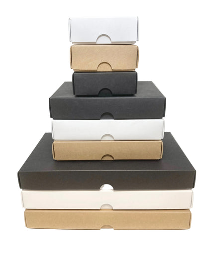 TEALIGHT CANDLE BOX  for 12 Tealights - WHITE (Pack of 100)