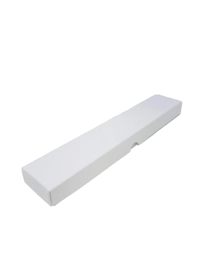 FOLD UP BASE and LID TEALIGHT CANDLE BOX  for 6 Tealights - WHITE (Pack of 100)