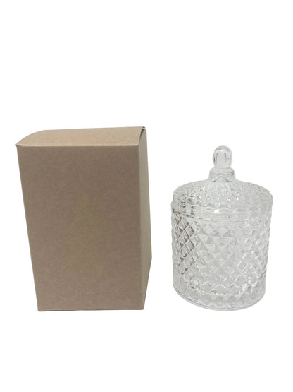 BOX WITH REAR TUCK LID 88mm x 88mm x 138mm - KRAFT (Pack of 10)